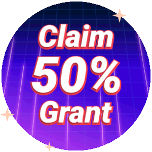 Claim 50% grant